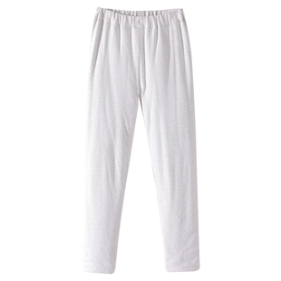 健康 排湿 棉花棉裤 女士夹棉休闲保暖裤子 文艺宽松家居裤女装