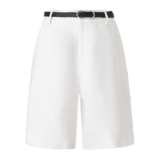 【100%棉】POLOWALK女士长袖衬衫2026春季新款纯棉基础白衬衫上衣