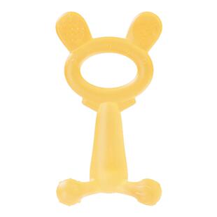 兔子磨牙棒婴儿4个月宝宝口欲期牙胶玩具6小月龄防吃手咬胶可水煮
