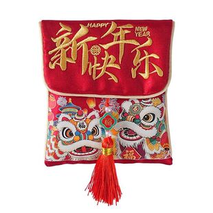 2026马年布艺红包新年中国风钱包幼儿园给孩子利是封过年压岁红包