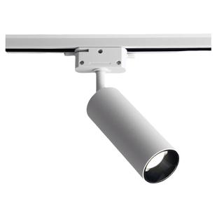 极简led轨道射灯可调角度防眩吸顶明装滑轨客厅背景墙高显色3500K