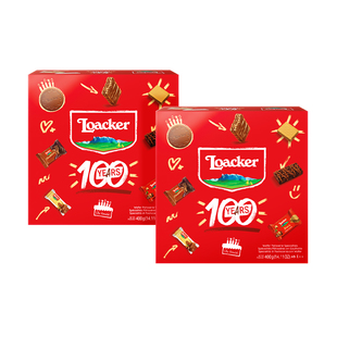 【100周年款】Loacker莱家进口威化饼干礼盒高端巧克力零食年货