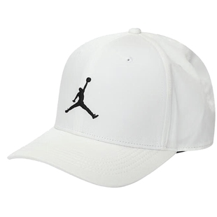 nike耐克男JORDAN运动休闲白色半硬顶棒球帽鸭舌帽锐力HJ0627-133