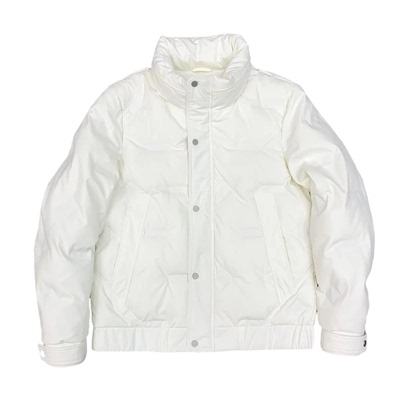 田先生立领短款轻薄保暖羽绒服男