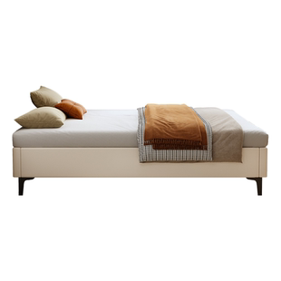 实木无床头排骨架床飘窗拼接床1.2m小户型省空间儿童床可定制尺寸