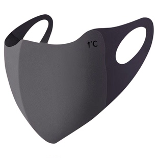 秋冬保暖口罩2025新款女高颜值成人防风防寒防紫外线防晒面罩黑色