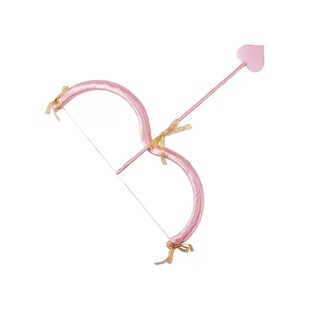 爱神降临 天使粉色羽毛翅膀女万圣节cos丘比特装扮派对拍照道具