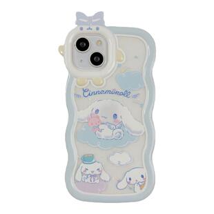 波浪玉桂狗适用苹果17/16/15手链手机壳iPhone13支架12保护套11卡通7软壳防摔周边小众8plus少女14简约xsmax