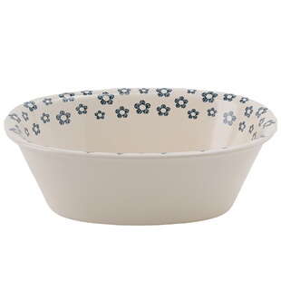 肆月蔬菜沙拉碗大号高颜值水果碗家用客厅茶几装水果果盘陶瓷大碗