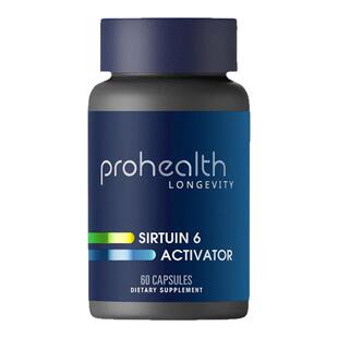 美国Prohealth新产品Sirtuin 6激活器中和自由基提高生物活性60粒
