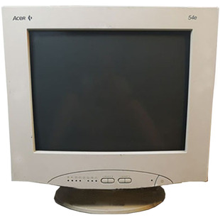 二手旧货台式电脑复古怀旧装饰道具老物件摆件大头显示器主机键盘