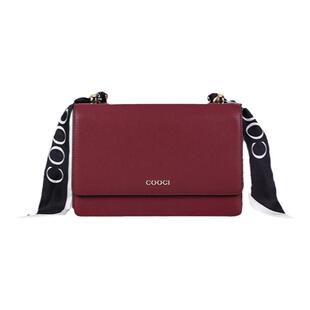 COOGI包包新款女轻奢高级感小方包品牌单肩斜挎包简约设计手提包