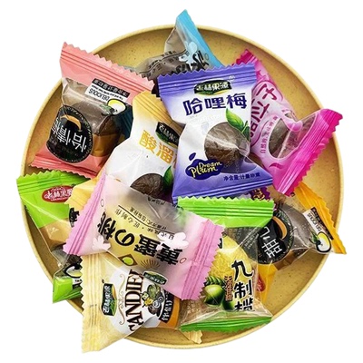 老林果源酱话梅独立装酸溜梅