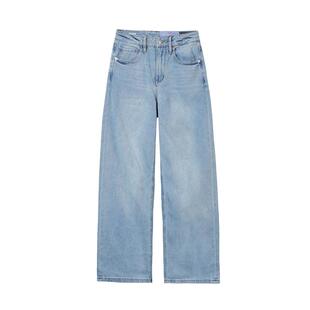 【男女同款】ABLE JEANS【拖地裤】女士高腰牛仔裤宽松阔腿牛仔裤