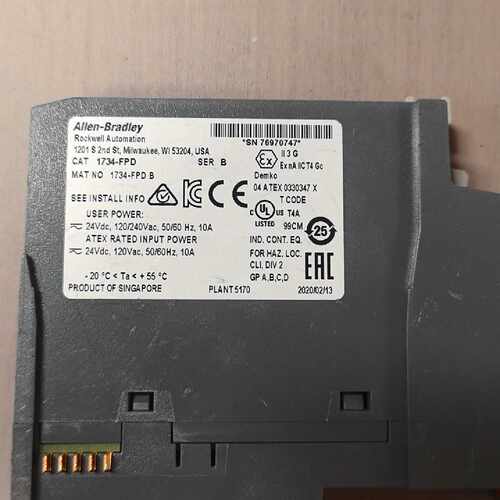 溢价-Allen-Bradley 1734-FPD模块，适用于PL