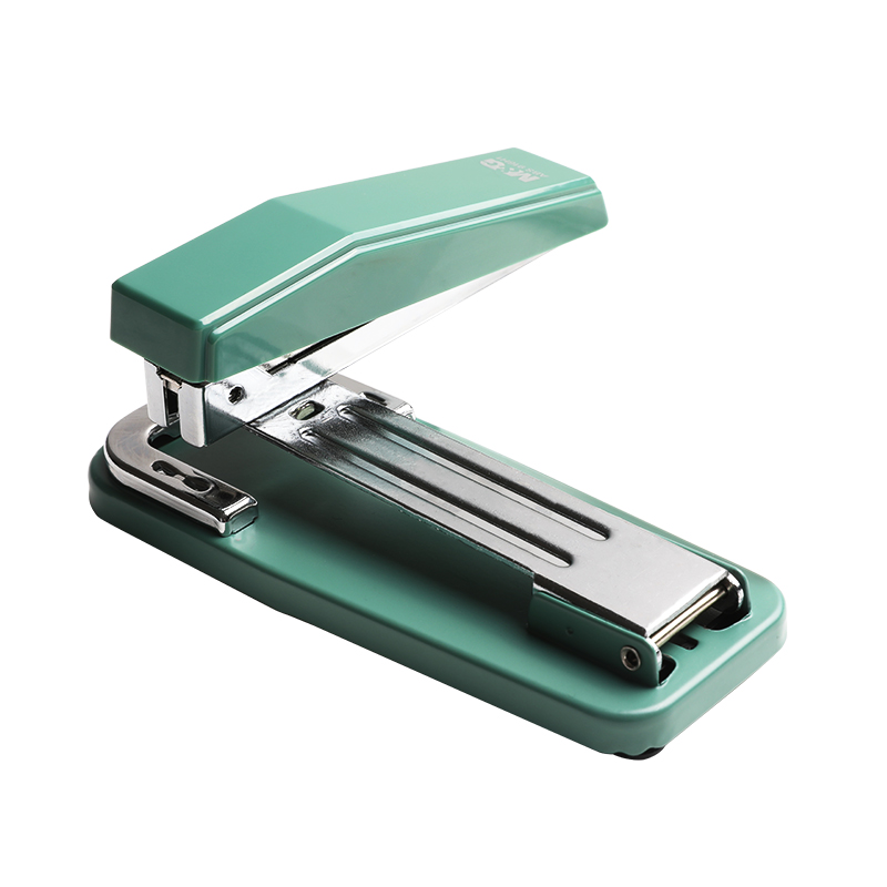 晨光可旋转订书机学生用订中缝加厚钉书机家用型多功能办公用订书器大号重型迷你小号钉省力定厚书装订用品