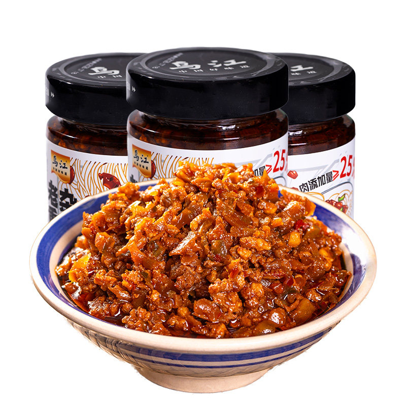 乌江老重庆杂酱肉末豇豆酱下饭菜