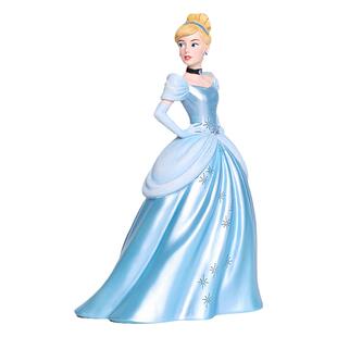 enesco 正版灰姑娘手办迪士尼公主周边仙蒂瑞拉cinderella摆件