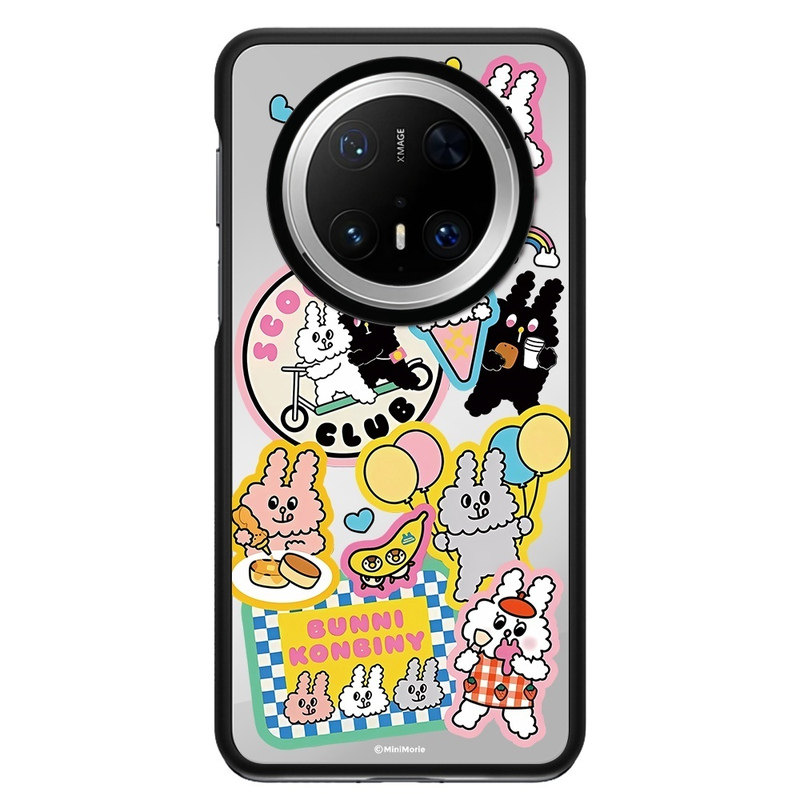 可爱兔子小镇适用于华为mate80 Pro Max手机壳防摔Mate70Pro/60Pro+手机壳磁吸保护套
