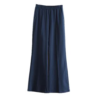 运动裤女童秋冬裤子韩版童装微喇叭裤初中生洋气大童女孩子马蹄裤