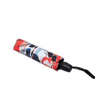 德国 克尼普斯/Knirps 女士全自动轻便型全遮光零透光防UV太阳伞