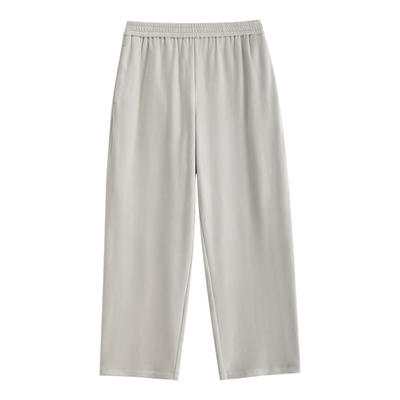 裤子男直筒款 秋季新宽松运动卫裤美式高街高弹双面绒垂感休闲裤