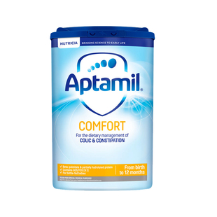 英国爱他美comfort半水解奶粉适度水解低敏低乳糖舒适配方800g