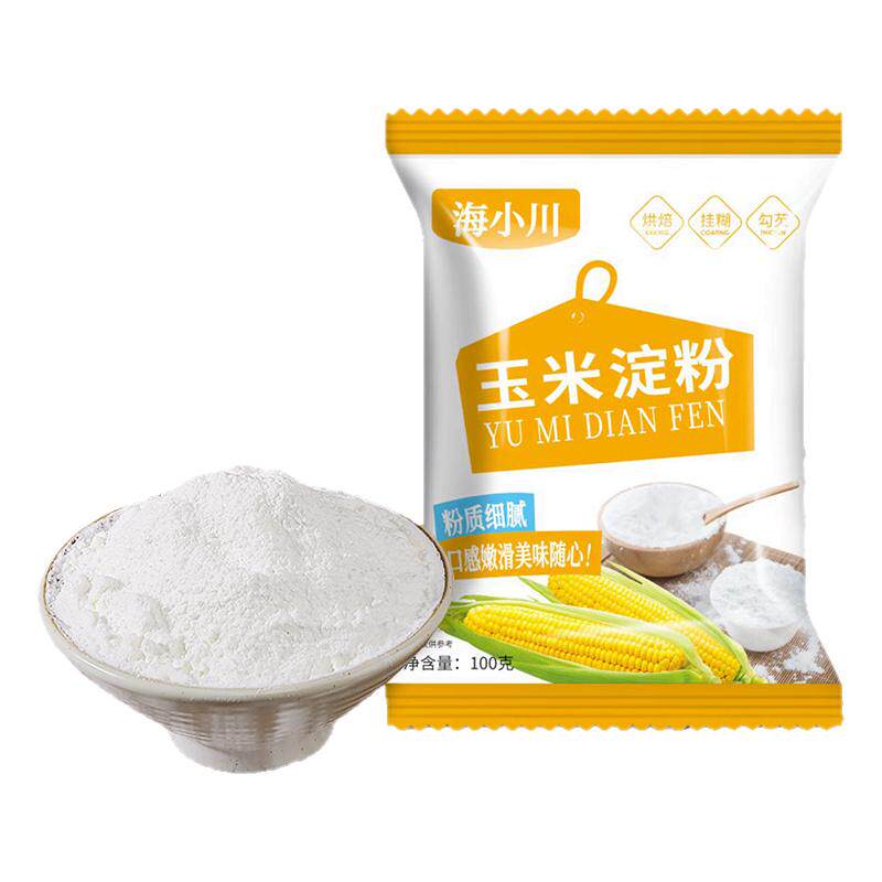 海小川玉米淀粉100g烘焙粉质细腻