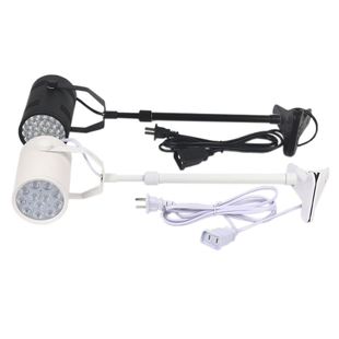 夹子伸缩杆LED射灯展会标摊桁架展厅展示背景灯快捷串联拆装方便