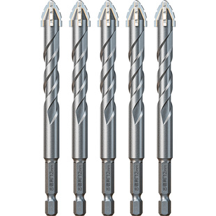 古德利四刃锯齿偏心钻高硬度干打全瓷砖玻璃大理石混凝土4mm钻头