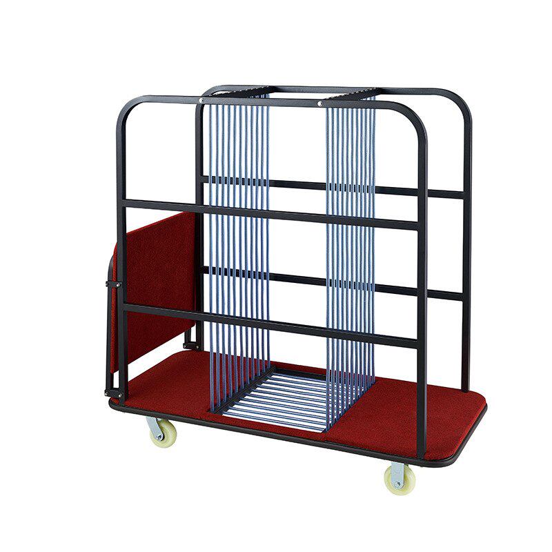 南方酒店餐厅大厅宴会玻璃转盘存放车转盘收集车C-24餐桌配件运输