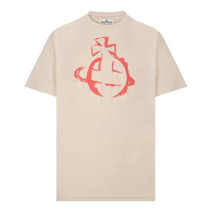 Vivienne Westwood/西太后 男女同款宽大印花短袖T恤银泰 300217