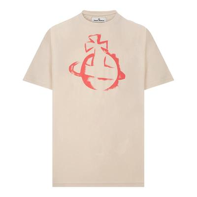 Vivienne Westwood/西太后 男女同款宽大印花短袖T恤银泰 300217