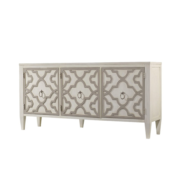 新古典实木餐边柜鞋柜定制包邮