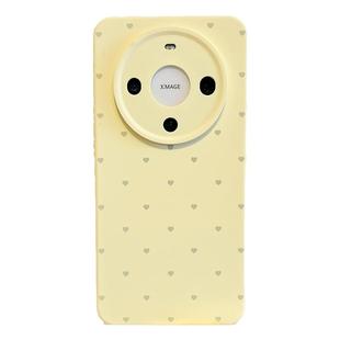 拓岚 适用华为pura70pro+手机壳爱心啵啵纯色韩系ins风软糯液态硅胶Pura80高级感全包镜头mate80/70/60pro女