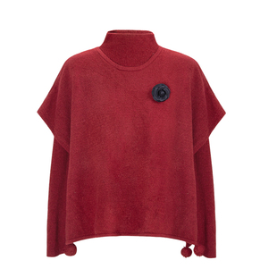 三与十三|慵懒日记|韩系宽松慵懒百搭毛衣女上衣披肩针织衫两件套