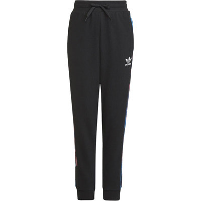 Adidas/阿迪达斯正品三叶草大童运动休闲印花透气收口长裤 HK0324