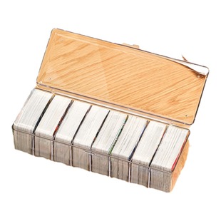 卡盒小卡装放卡牌收纳盒卡片积分卡奥特曼宝可梦游戏王盒子亚克力