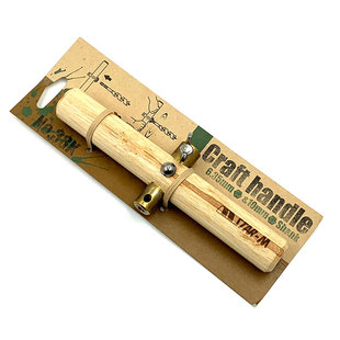 日本进口STAR-M手动支罗钻手柄露营户外手拧单翼木工打孔器钻头柄