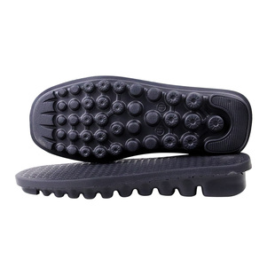 博庶彩EVA防水厚底防滑耐磨毛线鞋底冬季勾鞋男女棉鞋拖鞋鞋底