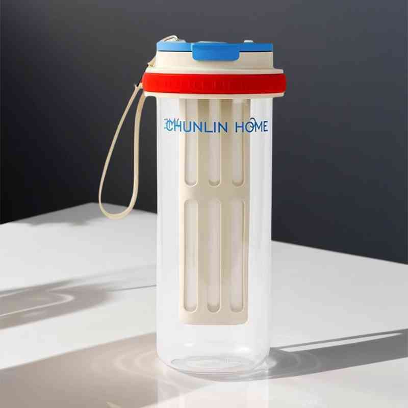 春林泡茶水杯高颜值新款夏日女生便携咖啡壶茶水分离冷萃杯大容量