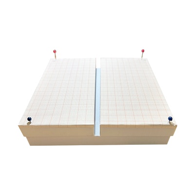 可移动展翅板坐标纸14x14cm