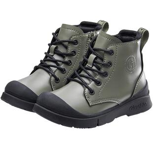 基诺浦2023新冬款保暖舒适机能鞋马丁靴加厚宝宝鞋子GY1521