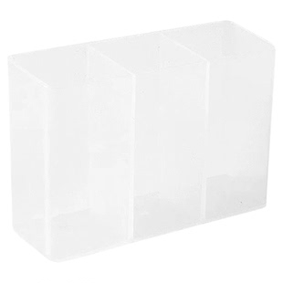 壁挂式镜柜分格收纳盒卫生间墙上眉毛夹眉笔刷子首饰口红收纳挂墙