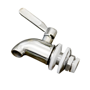 304不锈钢水龙头玻璃酿酒果汁罐专用带防堵冒Beverage dispenser