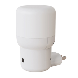 插电款语音led小夜灯声控人工智能控制卧室睡眠灯说话开关灯新款