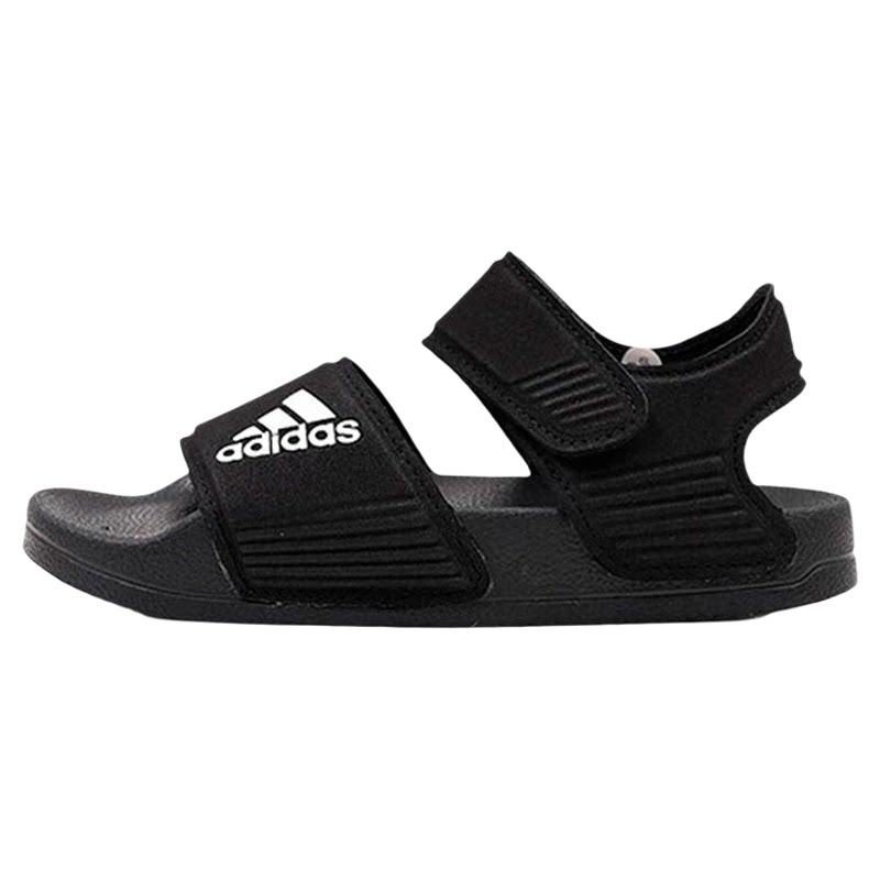 Adidas阿迪达斯凉鞋夏季男女童软底水鞋魔术贴露趾沙滩鞋GW0344