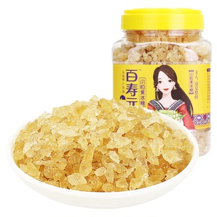 百寿元黄冰糖小粒多晶冰糖块正宗纯正老冰糖官方正品泡酒甜品商用