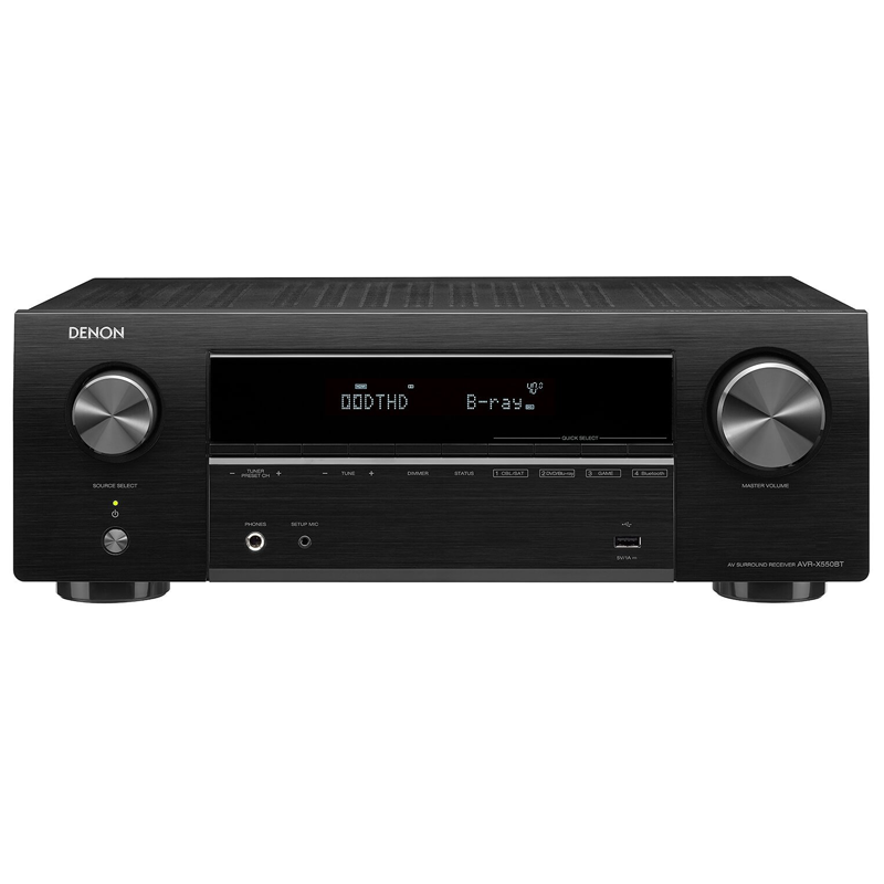 【現(xiàn)貨】Denon/天龍AVR-X550BT5.2聲道功放機(jī)低音炮家庭影院音響