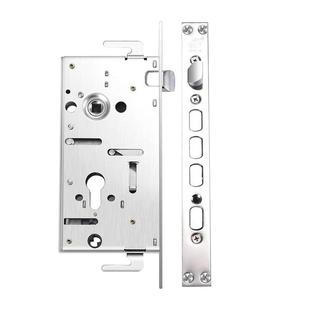 万嘉WANJIA进户门防盗门锁体老式机械锁带天地钩大门锁具通用铁锁